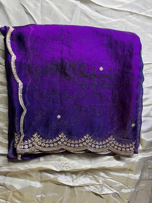 Designer Fandy Cutwork Dupatta