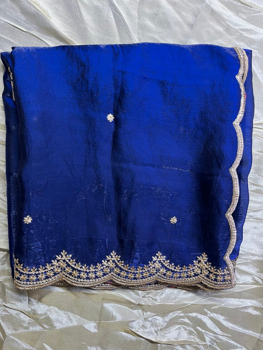 Designer Fandy Cutwork Dupatta