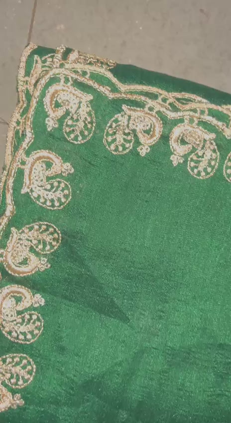 Vichitra 4 Side Sequence Cutwork Dupatta