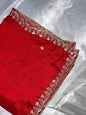 Vichitra 4side Sequence Cutwork Dupatta