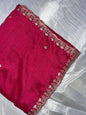 Vichitra 4side Sequence Cutwork Dupatta