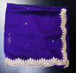 Designer Sequence Dupatta with Elegant Cutwork Border