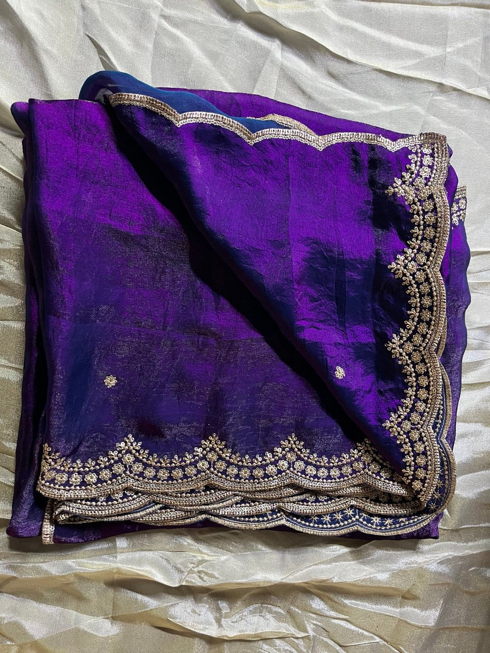 Designer Fandy Cutwork Dupatta