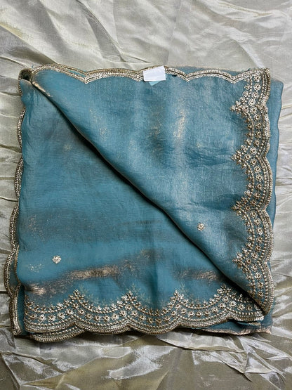 Designer Fandy Cutwork Dupatta