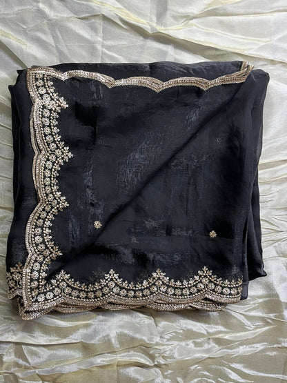 Designer Fandy Cutwork Dupatta